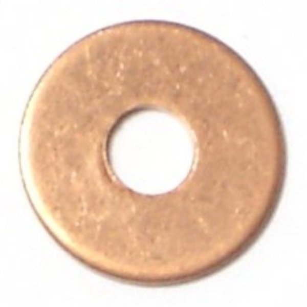 Round Rivet Washer, #9 ID, Copper, 72 PK, Midwest Fastener, Mfr#: 62201